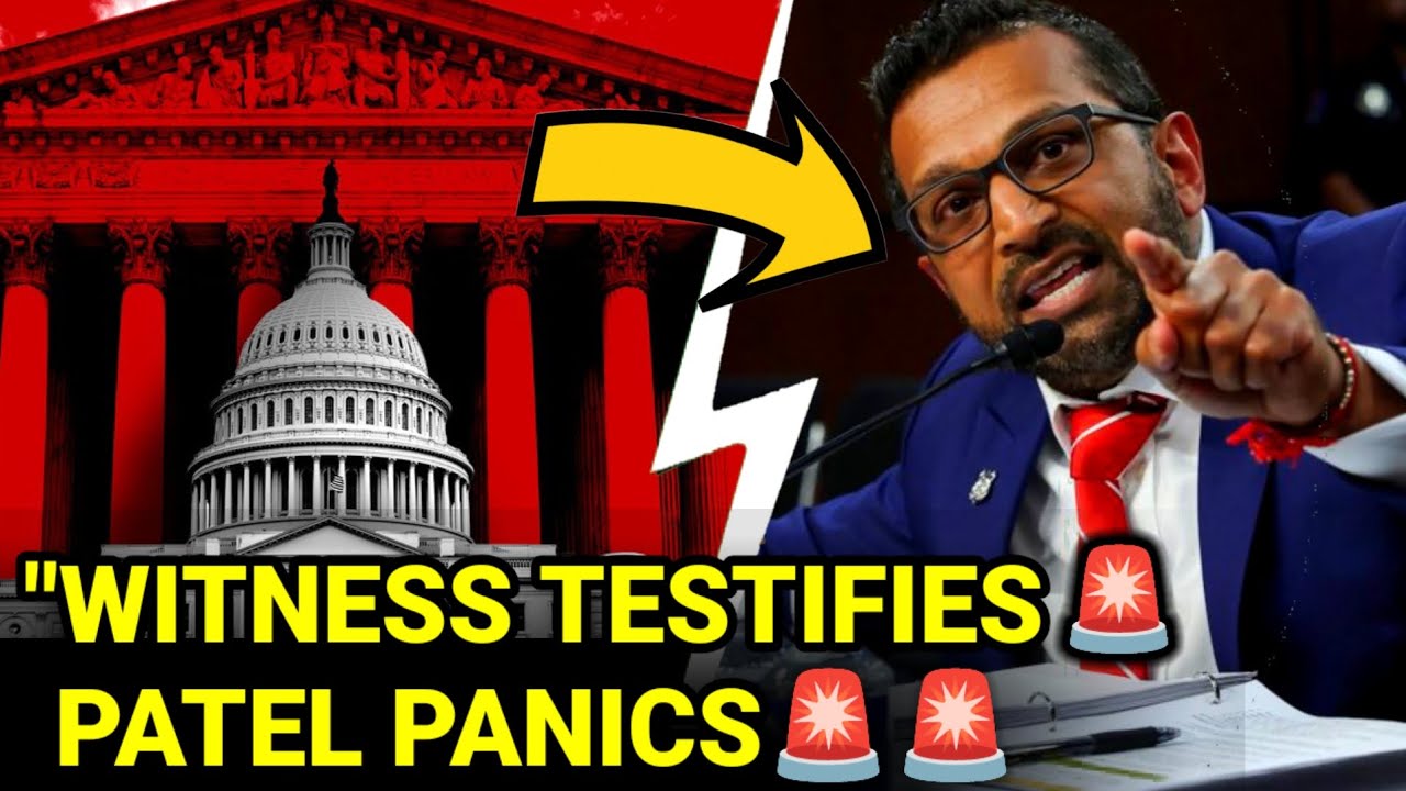 Kash Patel Fears Arrest Amid Shocking Testimony