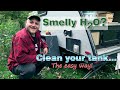 Sanitize &amp; Deodorize RV Water Tank | Bushwhacker, Teardrops &amp; more