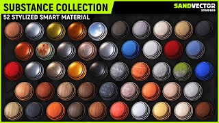 Stylized Smart Material Collection Overvew