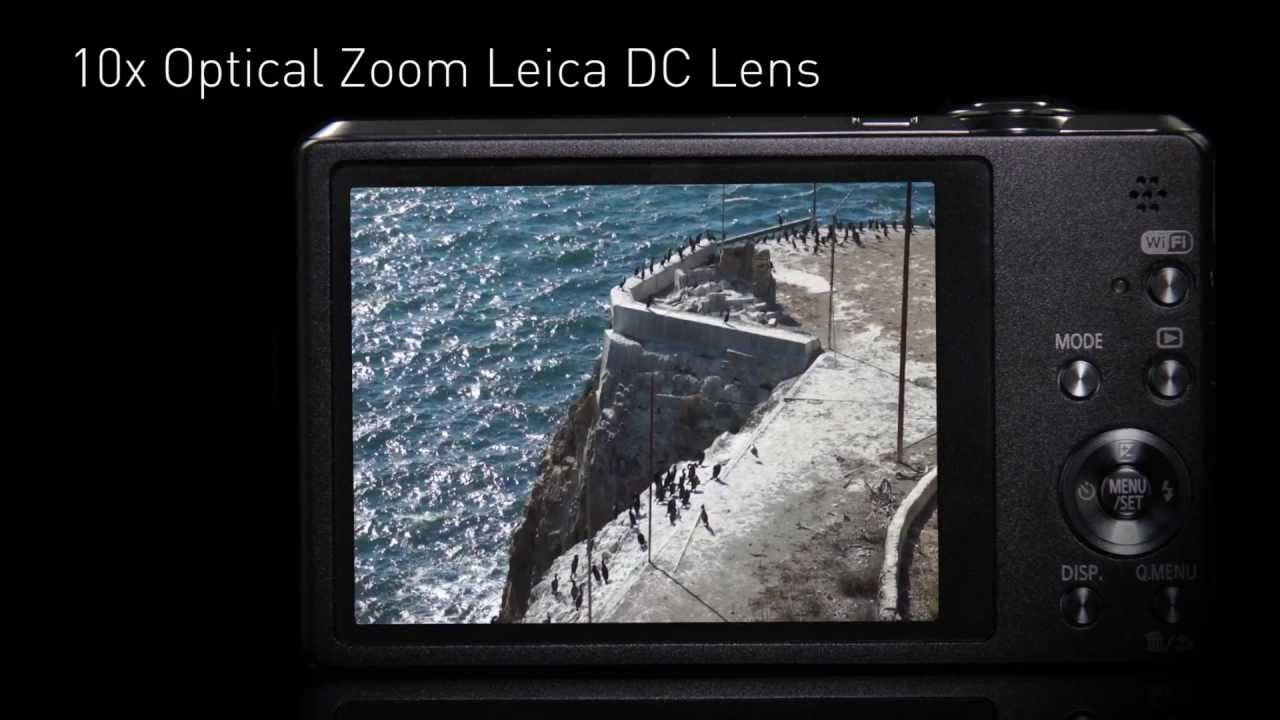 Met bloed bevlekt bouwen vloeistof Panasonic Lumix DMC SZ9 - The Slim Digital Camera with 10x Optical Zoom and  WiFi - YouTube