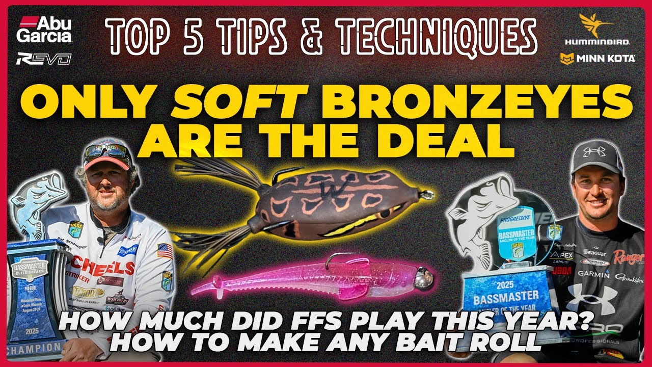 Soft frogs, What's a Wingman, FFS and Northerners - Top 5 Trends in Bass Fishing!
