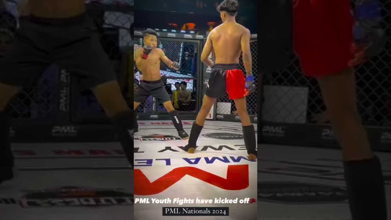 MMA Fighter Sorikhiung PML Youth Fight kicked off at Andheri Sports complex Mumbai on 22-23 June2024