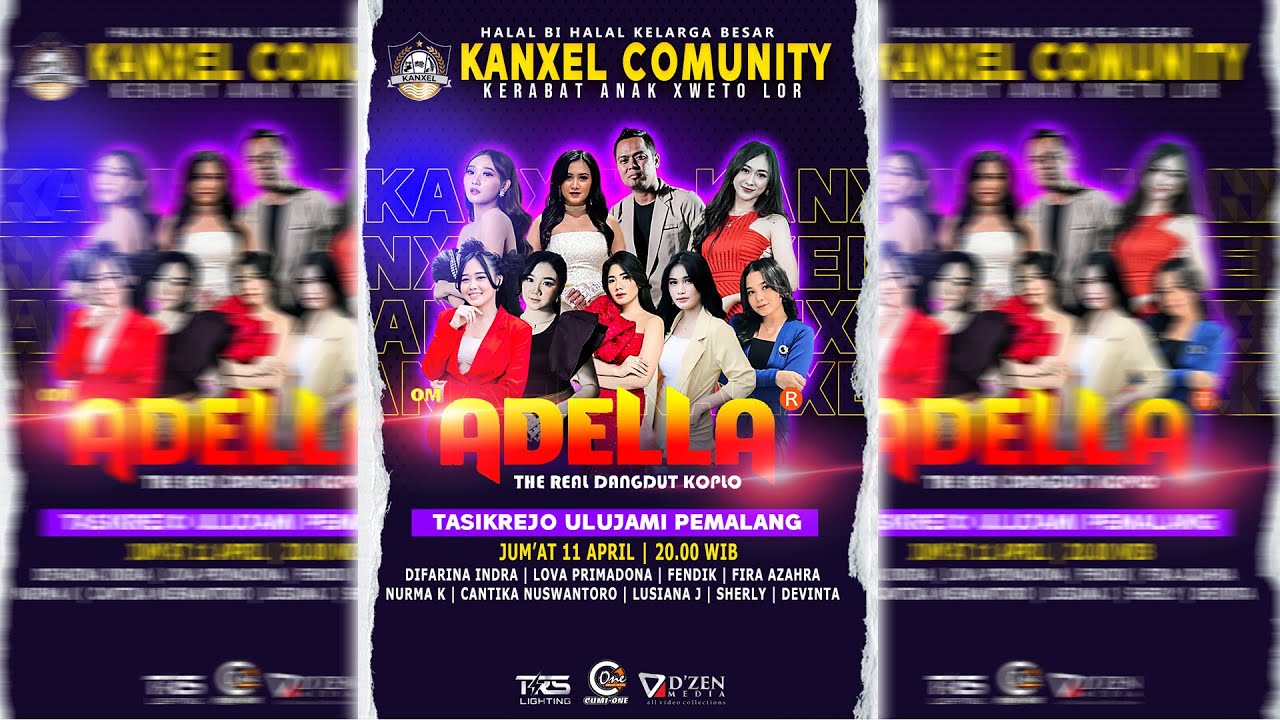 HALAL  BIHALAL THE BIG FAMILY  KANCEL COMUNITY  BERSAMA OM ADELLA - 11 APRIL 2025