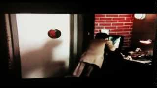 Mr. Monk in the panic room panicking