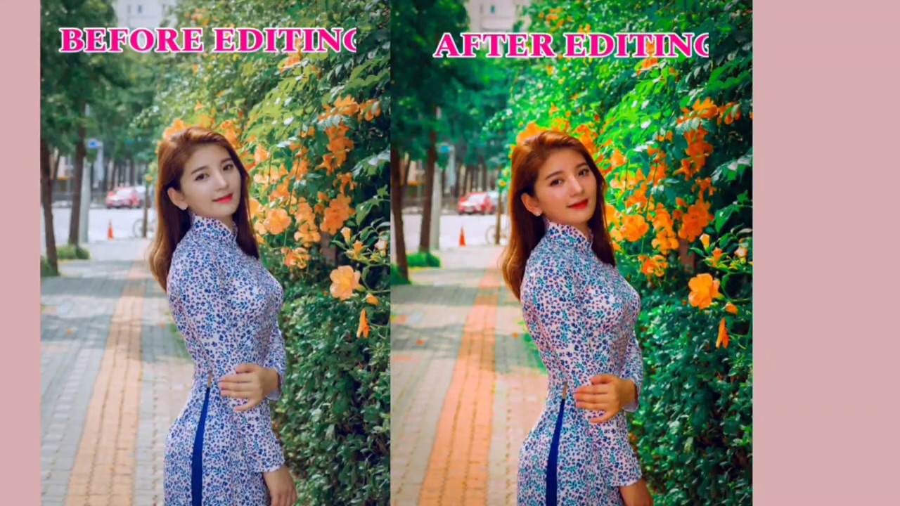 LIGHTROOM | Change The Colour of Your Picture | Normal Colour To Ultra ...