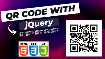 How to Make a QR Code in 3 Easy Steps | How to generate QR code using jQuery and PHP