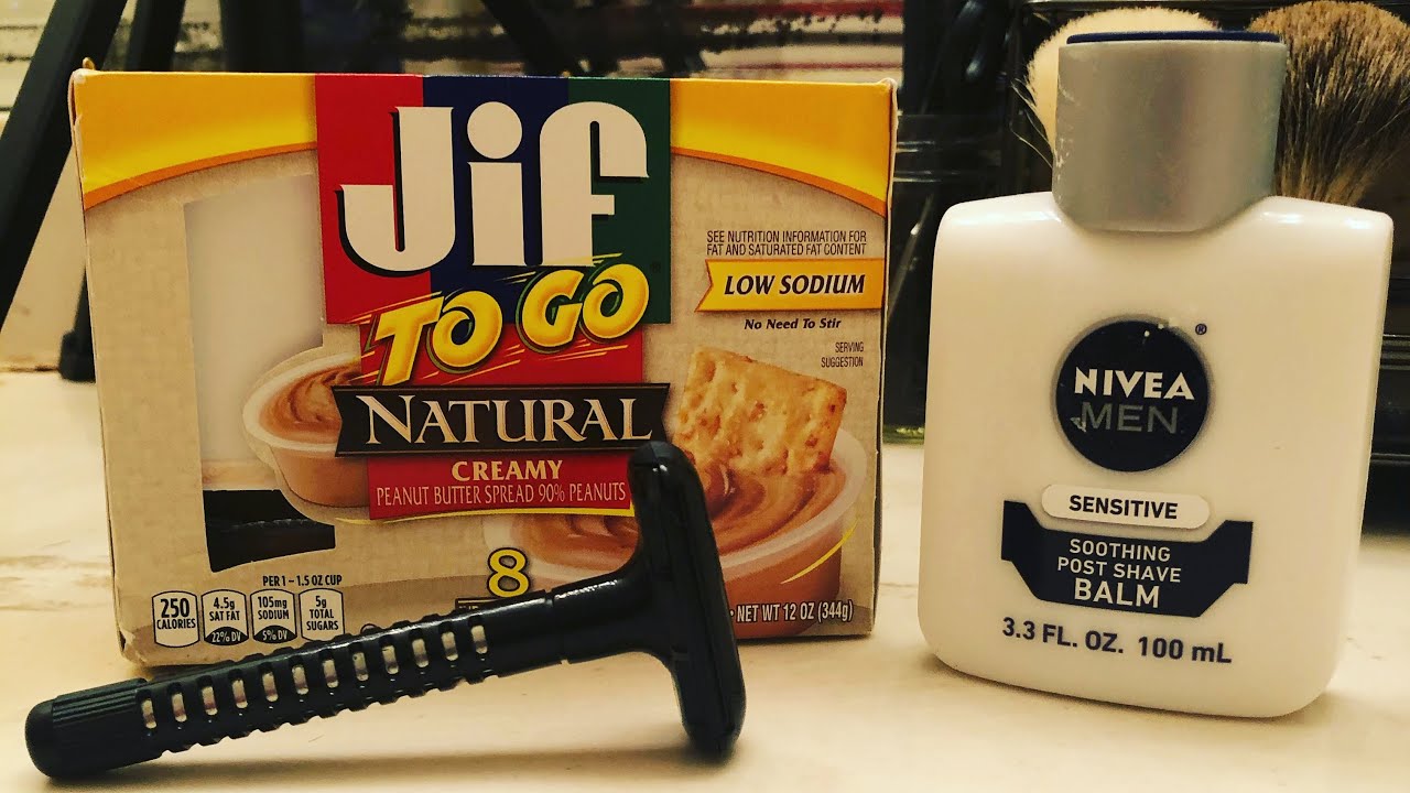 Shaving with... Peanut Butter?? YouTube