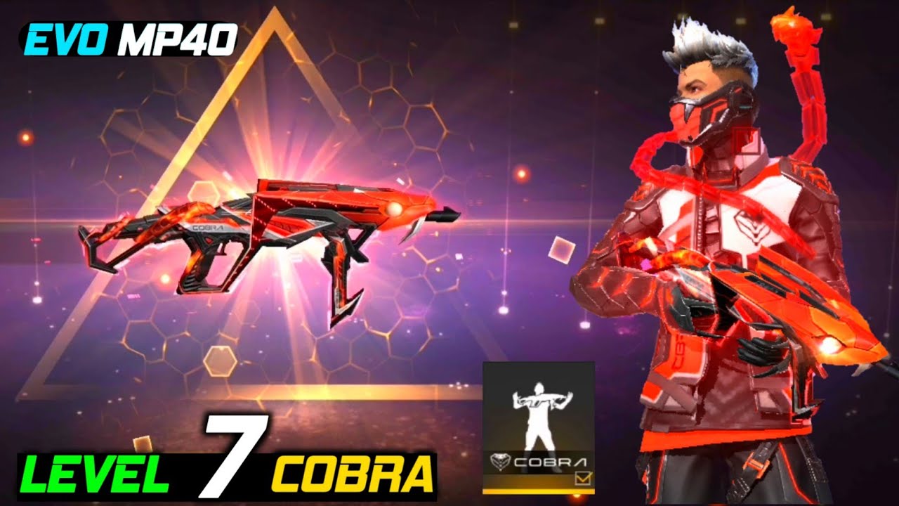 Cobra Mp40 Faded Wheel Event || Garena Free Fire