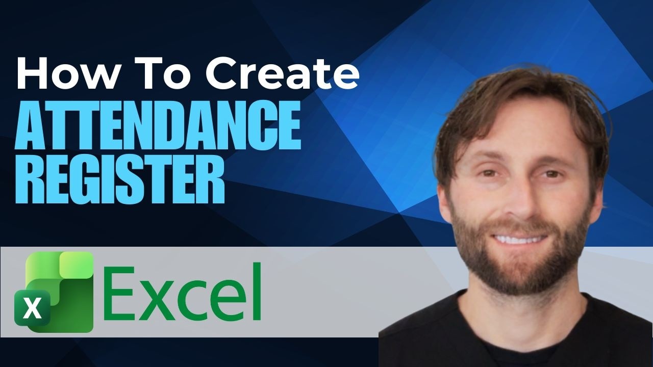 How to Create Attendance Register in Microsoft Excel [2026 Guide] - YouTube