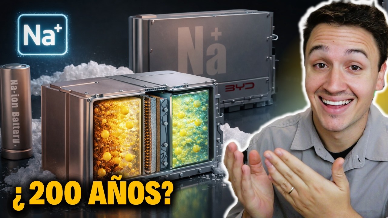 BYD desarrolla BATERÍA de SODIO de 10.000 ciclos y BATERÍA de ESTADO SÓLIDO 500Wh/kg