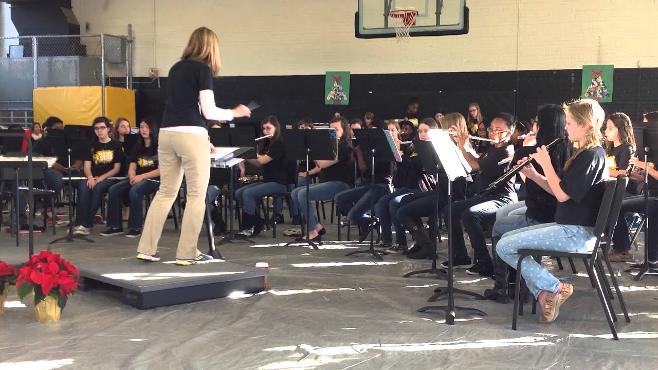 North Augusta Middle School Holiday Concert 2014 YouTube