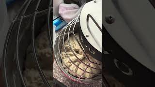 Mixing with a spiral mixer the Revo Bake Titan Tilt 7.5