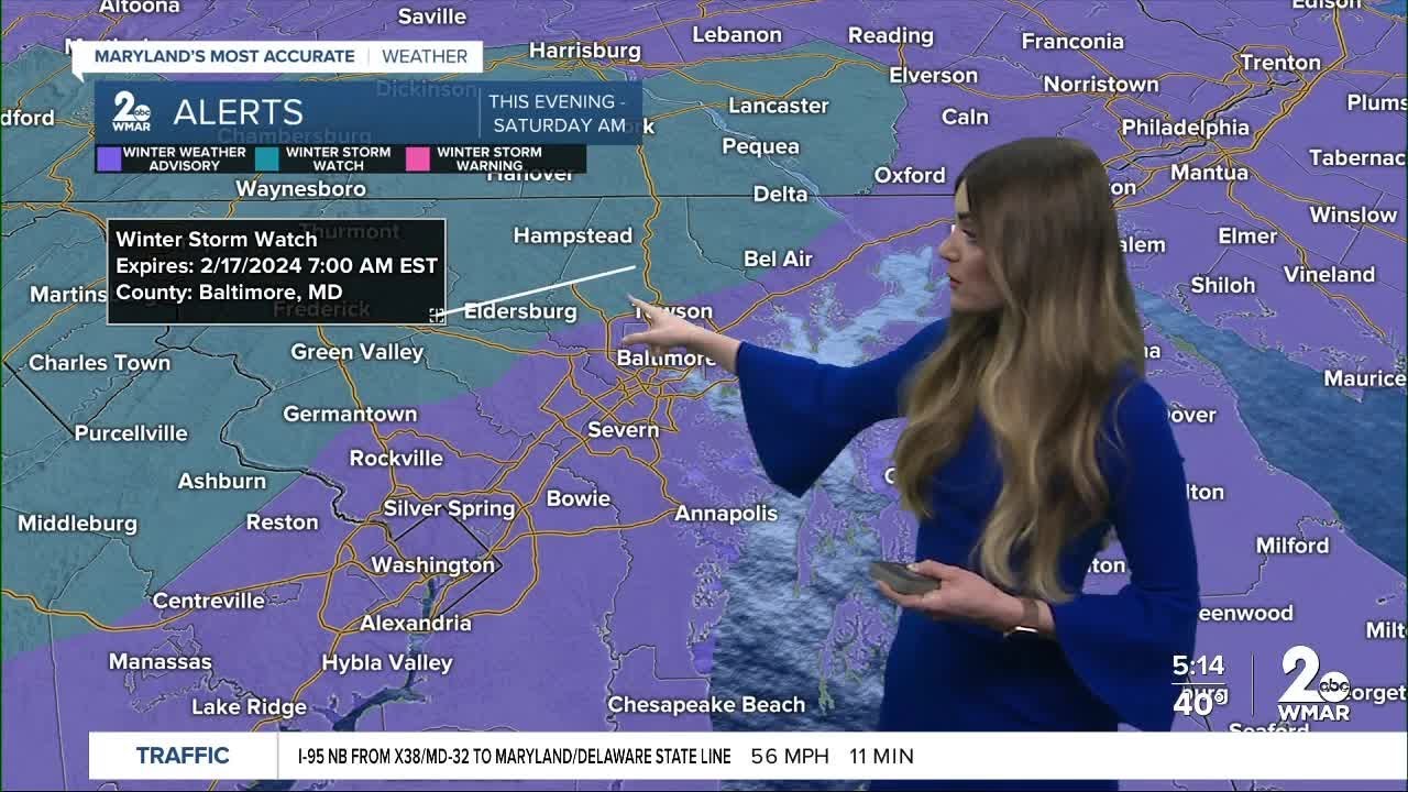 Good Morning Maryland Friday Weather - Stevie Daniels