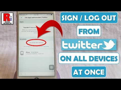 How To Sign / Log Out From Twitter On All Devices At Once