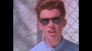 Larry Ferrari & Rick Astley performing "Never Gonna Give You Up"