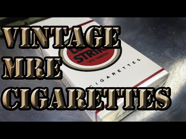 VINTAGE 1960'S - 1970'S ACCESSORY PACKET, CIGARETTES, COFFEE, INTERDENTAL  STIMULATOR