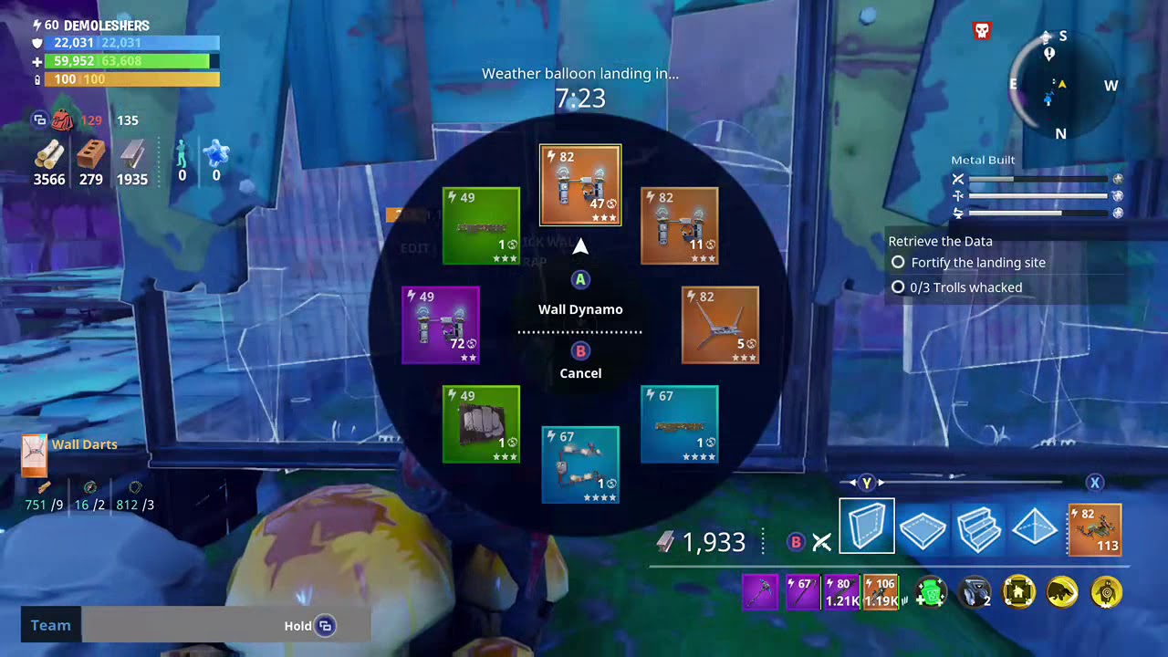 HOW TO BUILD TRAP TUNNELS IN MISSIONS Fortnite Save The World