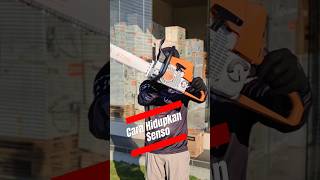 Cold Start Cara Hidupkan Chainsaw STIHL MS 250 Mesin Dingin
