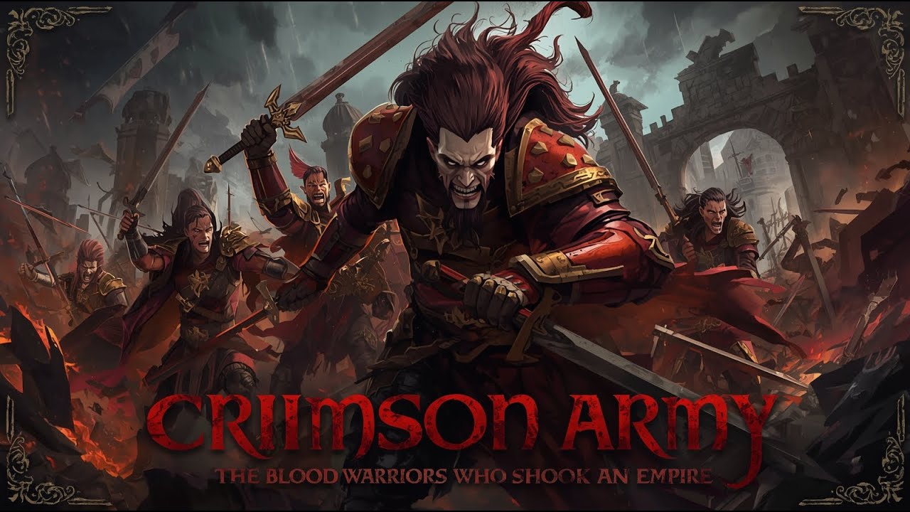 “The Wrath of the Crimson Army — The Blood Warriors Who Shook an Empire!”