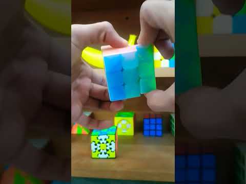 jelly cube spin #rubikscube #cubing #shorts