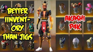 BEST INVENTORY IN FREE FIRE HISTORY || BETTER THAN JIGS || AKASHI P4K || 2D GAMERS screenshot 4