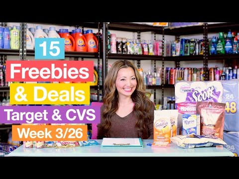 ★ 15 Target & CVS Coupon DEALS & FREEBIES (Week 3/26-4/1)