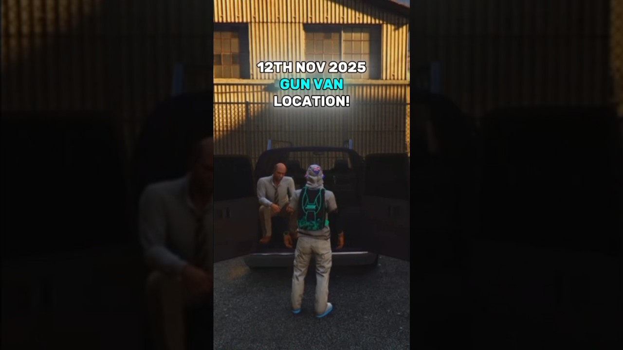 12TH NOVEMBER 2025 GUN VAN LOCATION IN GTA 5 