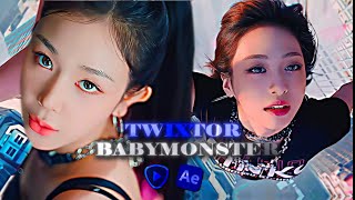 Twixtor 4K Babymonster Drip Mv Ae Sharpen Cc Topaz