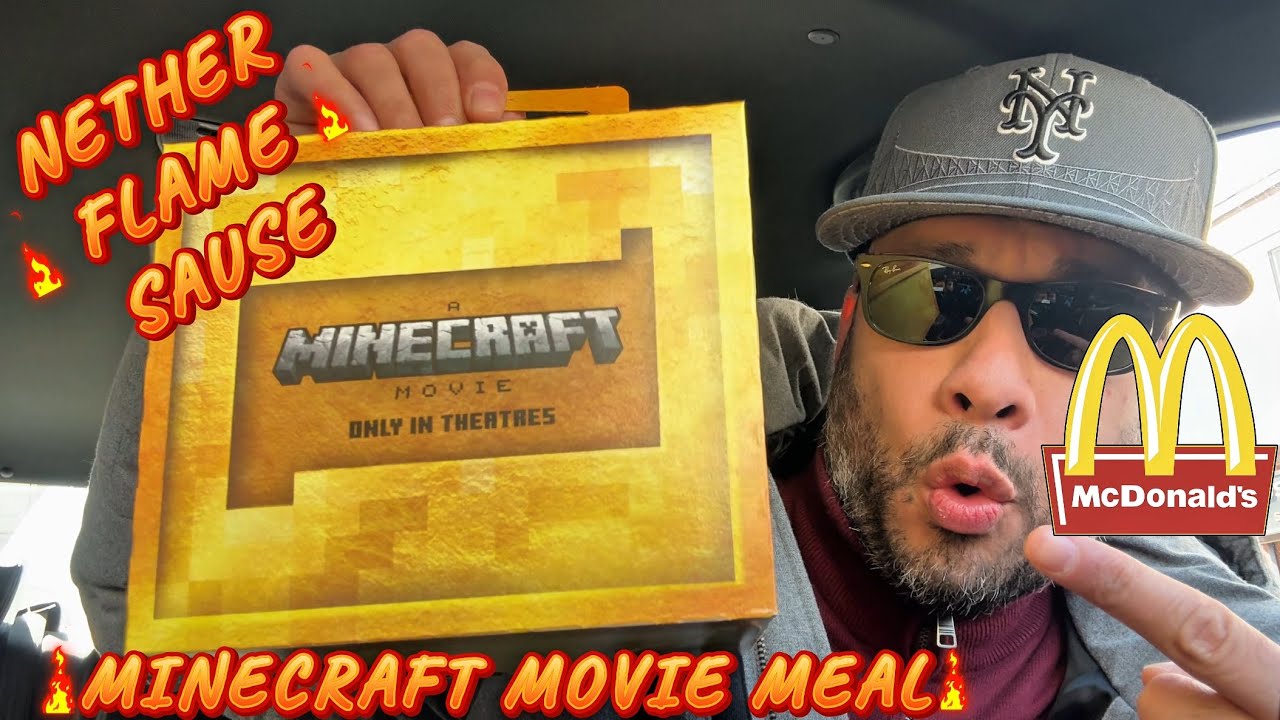 McDonald’s® MINECRAFT MOVIE HAPPY MEAL REVIEW! THE MOST BANG FOR YA BUCK ADULT HAPPY MEAL?