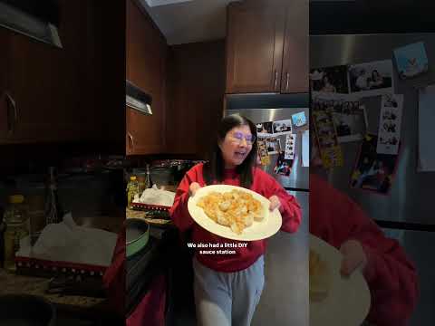 Dumpling party for Chinese new year 🥟🧧✨ #dumplings #hosting #cny2026