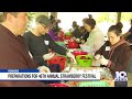 Roanoke prepares for 46th annual Community School’s Strawberry Festival, volunteers prepping