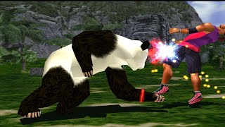 Tekken 3 - Panda - Arcade Mode (PS1)