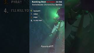 Ranking Best Screams in the Xenoblade Chronicles Series #xenoblade #ranking #funny #shorts