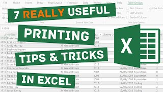 Celebrity 7 Really Useful Printing Tips and Tricks in Excel Wealth