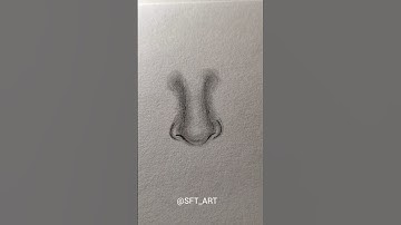 Nose tutorial✨ #art #nose #tutorial #sketch #shorts