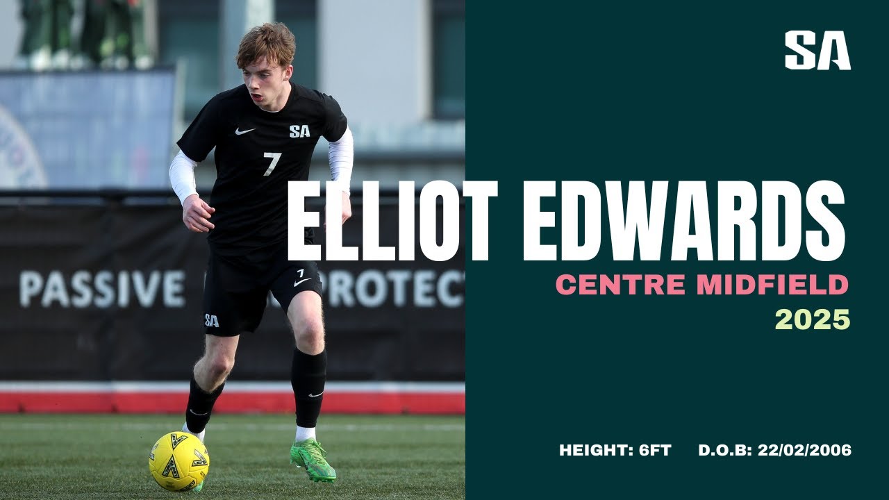 Elliot Edwards | Highlight Tape - Centre Midfield | 