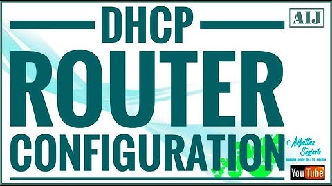 Konfigurasi Router DHCP Di Cisco Packet Tracer - TJKT TKJ LKS