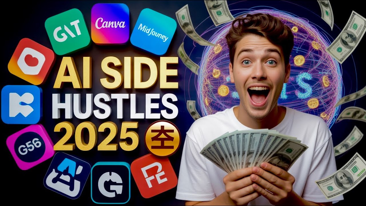 7 AI Side Hustles to Start in 2025 (Make $50–$500/Day) - YouTube