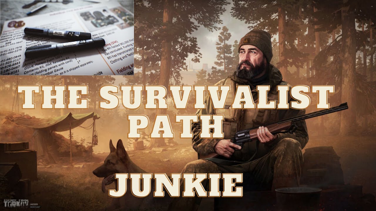 The Survivalist Path-Junkie | Tarkov Scav Kills on Stimulants - YouTube