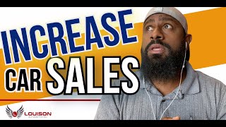 How To Increase Car Sales Small Lot, Used Car Dealers