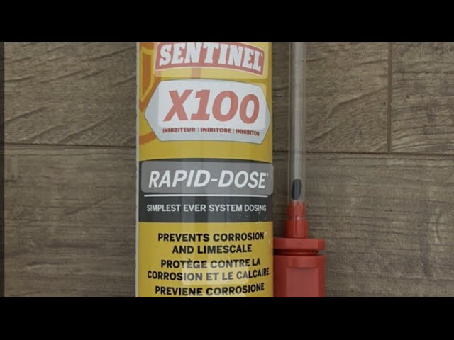 Sentinel X100 Inhibitor Rapid Dose. How to use??? 