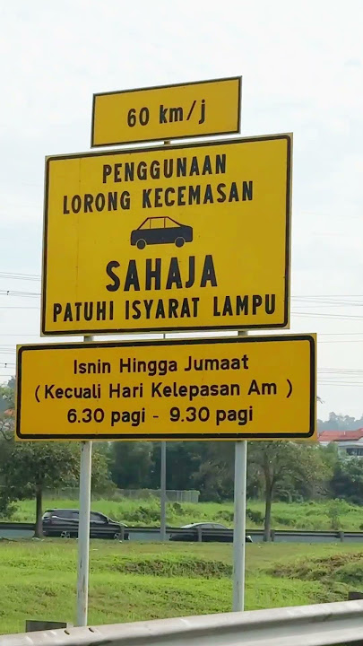 Function smartlane, jangan sepak side mirror orang lagi lepasni.