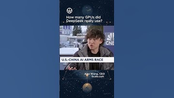 How many GPUs did DeepSeek use?