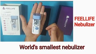 FEELLIFE Nebulizer - Smallest#nebulizer in the world - Feellife portable nebulizer