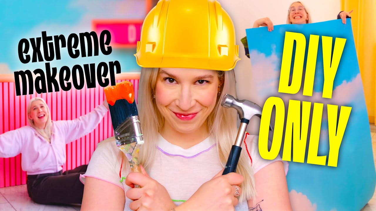 EXTREME MAKEOVER *DIY ONLY*!!! je DIY mon coin DIY