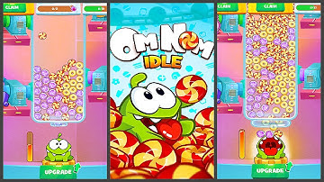 Om Nom Idle Candy Factory (Gameplay Android)