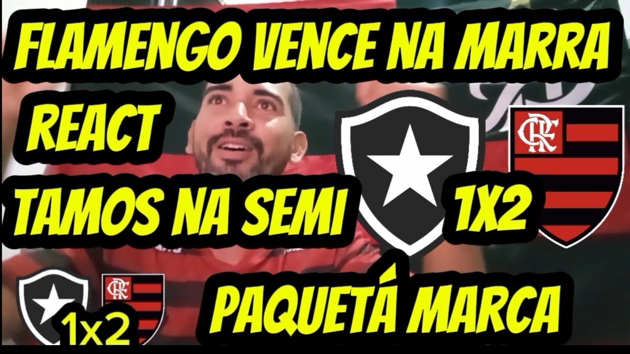 React Botafogo 1x2 Flamengo Quartas de finais Cariocão 2026 #flamengo #react #melhoresmomentos 