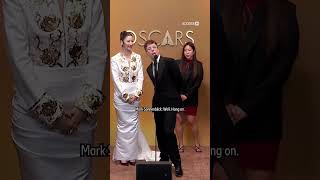 ‘Golden’ Writer Yu Han Lee Finishes Speech In Oscars Press Room