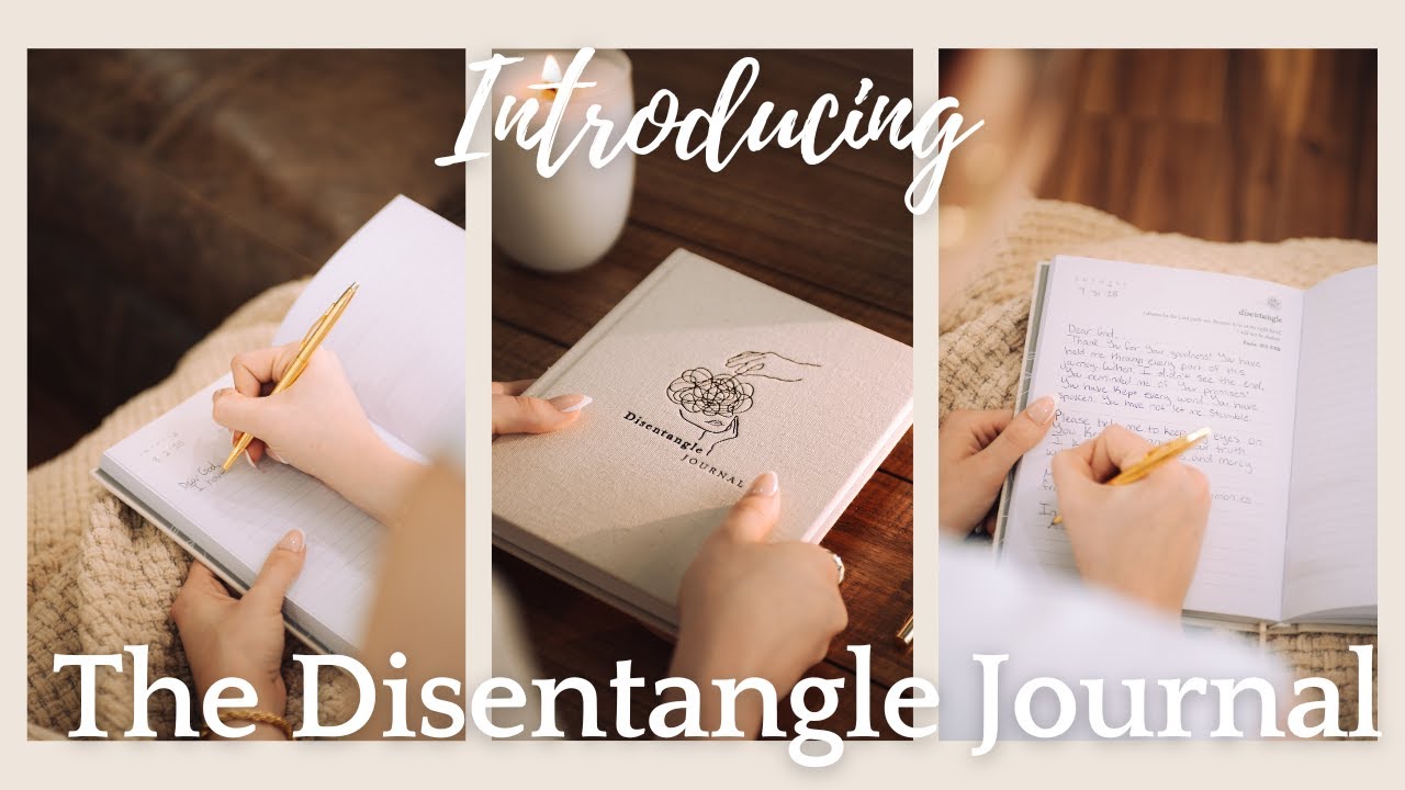 Introducing The Disentangle Journal--a Christian Mental Health Notebook ...