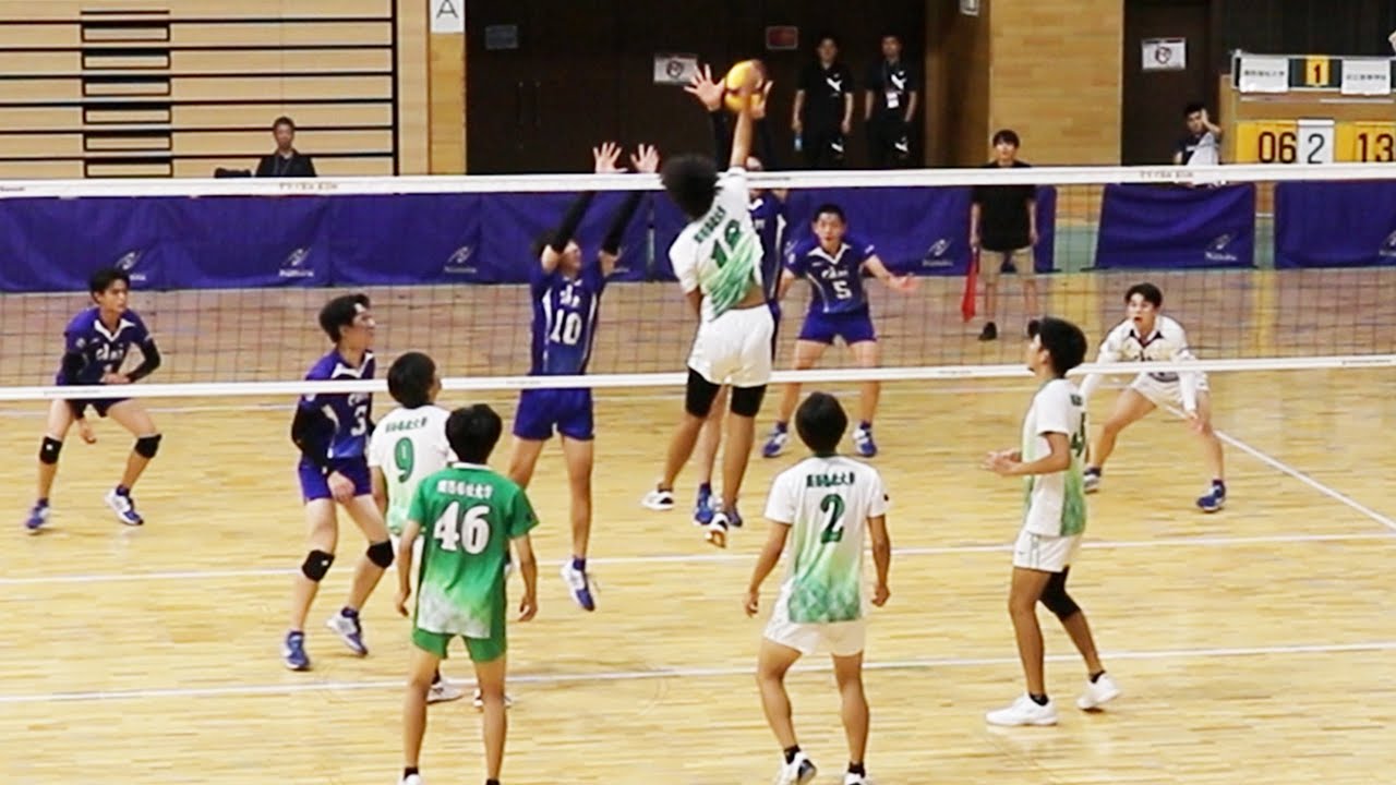 天皇杯近畿2024】近江 vs 関西福祉大 第2セット ＜男子バレーボール